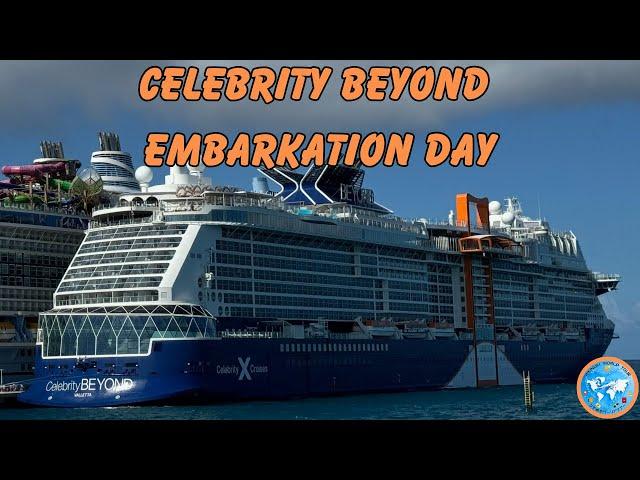 Embarkation Day on Celebrity Beyond | 6 Night Caribbean Cruise | Grand Cayman, Cozumel, Coco Cay 4K