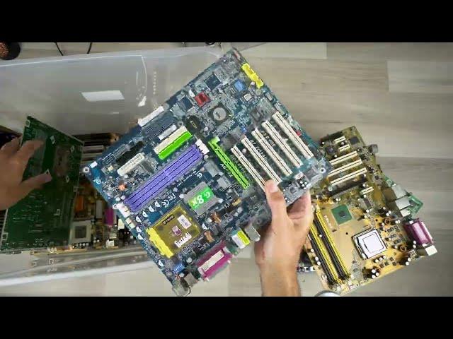 3 TOP projects with old technologies - hdd & motherboard