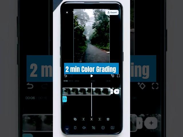 Color Grading Using Filmora Mobile