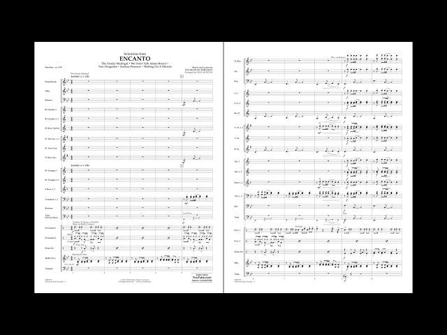 Selections from Encanto by Lin-Manuel Miranda/arr. Paul Murtha