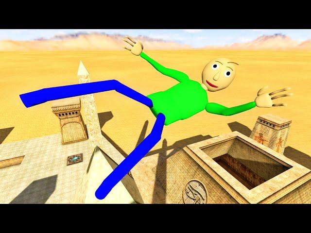 Baldi's Basics Ragdolls Physics (GMOD) Episode 590