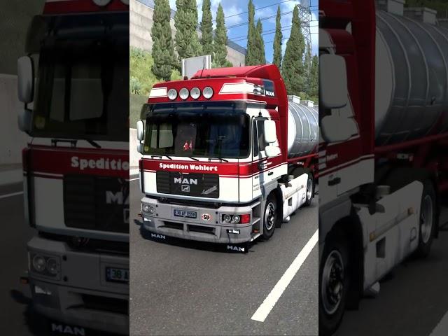 Ets2  |  MAN F2000 Commander Rework | #shorts    #truck  #ets2 #mods