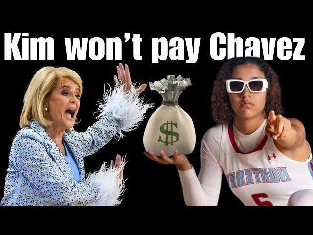 WCB Recruiting 2025 - Aaliyah Chavez seeks Million dollar payday but LSU & Kim Mulkey are not buying