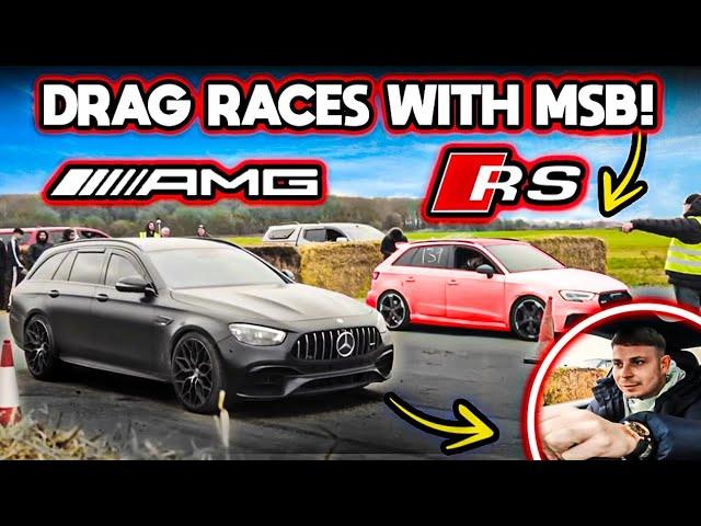 MY E63S AMG 800BHP DRAG RACING HANDING OUT GAPS! 