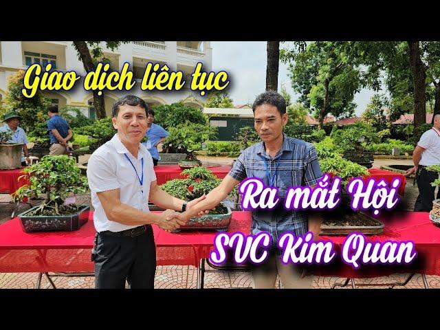 SH.9224. Giao dịch liên tục sau Lễ ra mắt Hội SVC Kim Quan Thạch Thất Hà Nội.