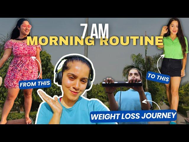 My *CRAZY* Weight Loss TRANSFORMATION Journey | 7 AM Morning Routine | Meet Arora