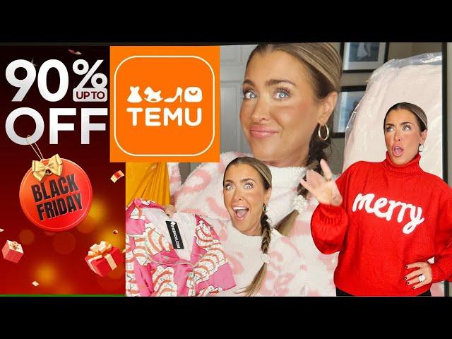 TEMU Huge Black Friday Sale Try On haul and Surprise $1 deals just for you!!