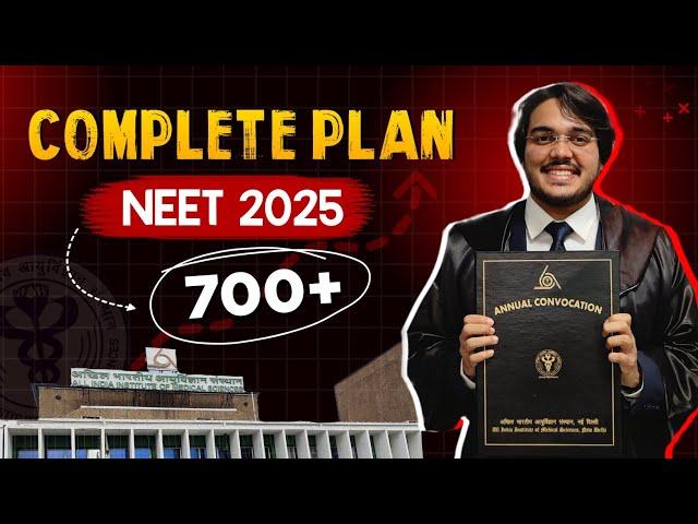 700+ in NEET 2025 Complete GamePlan by Dr Aman Tilak |#neet #NEET25 #aiims #neetstrategy #motivation