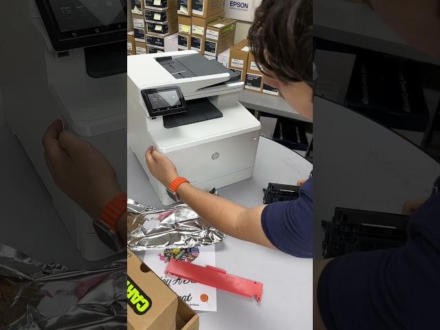 How To Change Your CF410X Cartridge | HP Color LaserJet Pro MFP M477