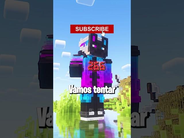 SE O TEMPO ACABAR VOCÊ SERÁ BANIDO NO MINECRAFT! #shorts