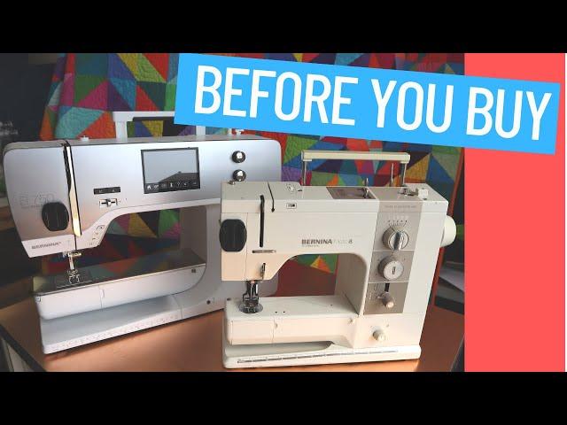  BUYING A NEW SEWING MACHINE - 8 QUESTIONS YOU NEED TO ASK YOURSELF BEFORE YOU PURCHASE