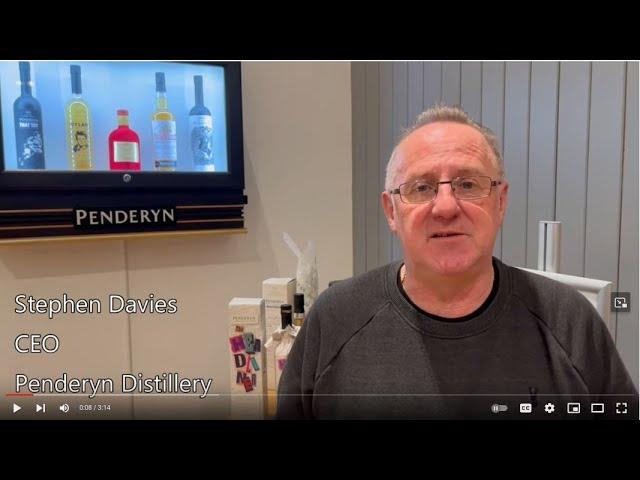 Stephen Davies, Penderyn's CEO on the Protected Geographic Indicator for Single Malt Welsh Whisky.