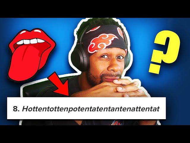 10 MOST DIFFICULT GERMAN TONGUE TWISTERS?! (WIE GUT IST MEIN AUSPRACHE?)