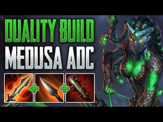 COOKING WITH DUALITY! Medusa ADC Gameplay (SMITE Conquest)