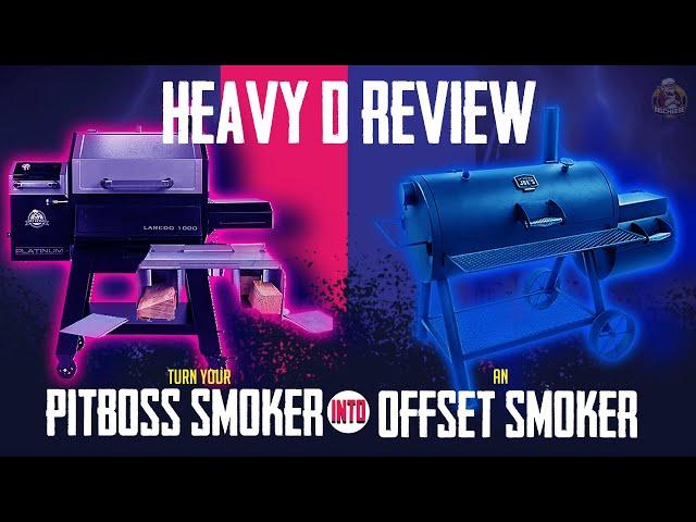 Turn your Pellet Grill into a Stick Burner | Heavy D Review | Add More Smoke To Your Pellet Smoker!