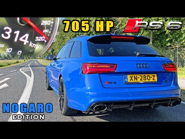 AUDI RS6 C7 Nogaro Edition by ABT | 0-314 ACCELERATION SOUND & POV