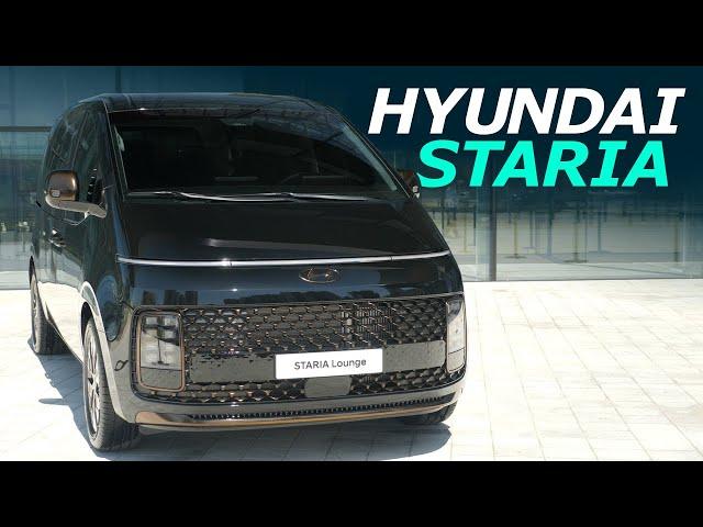 New 2022 Hyundai STARIA Lounge MPV Review "The Minivan from Mars"