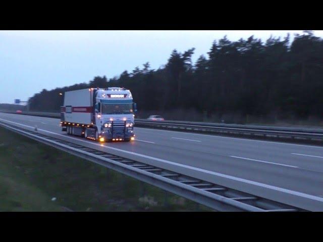 DAF XF105 SSC - Nickoot B.V. goes north! [HD]