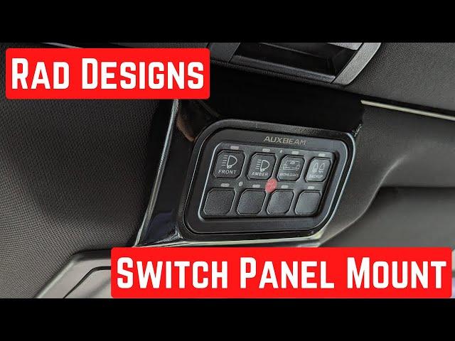 A Better Way To Mount Your Auxbeam Switch Panel