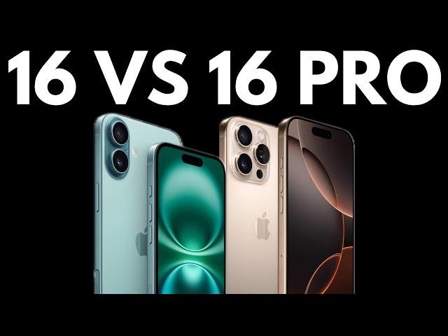 iPhone 16 vs 16 Pro - DON'T MAKE A MISTAKE!