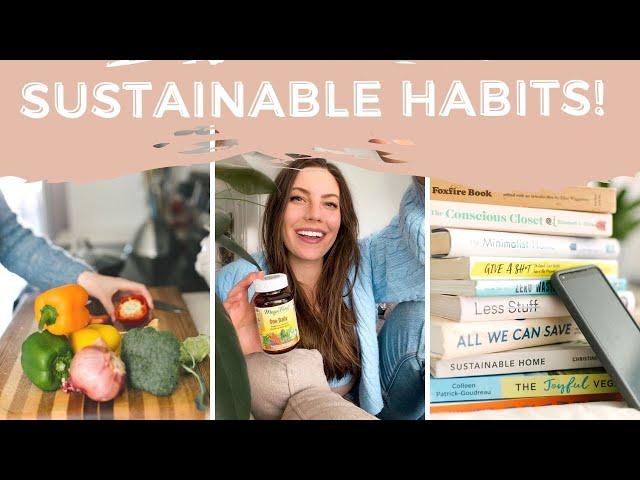 15 Sustainable Habits to Adopt!