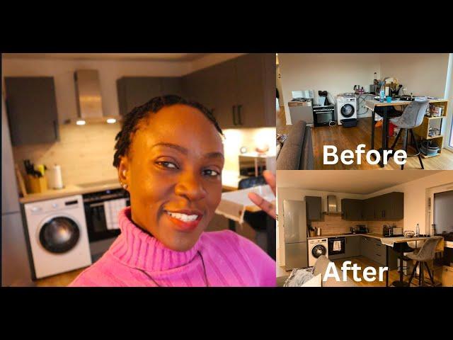 WE FINALLY HAVE A NEW KITCHEN! | KITCHEN MAKEOVER | Angie Owoko