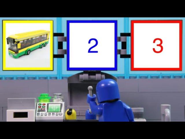 LEGO Experimental Vehicles Bus STOP MOTION LEGO Movie Benny Space Bus | LEGO Vehicles | Billy Bricks