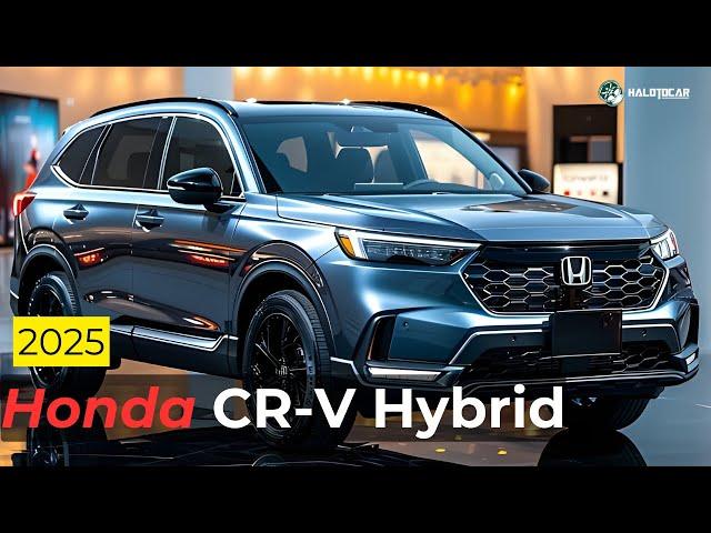 New Look! New 2025 Honda CR-V Hybrid Launched! - Super Economical and More Sophisticated!