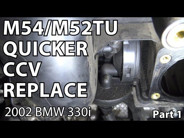 BMW E46 Quicker CCV Replacement DIY - Part 1