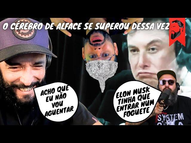 DANIEL ALVARENGA SE IRRITA COM CAUÊ MOURA CRITICANDO ELON MUSK