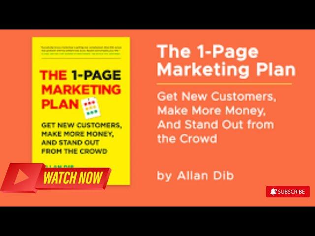 Marketing Plan to get more customers