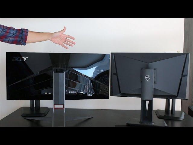 Asus PG279Q vs Acer X34 Predator | The 2 Best Gaming Monitors Go Head to Head