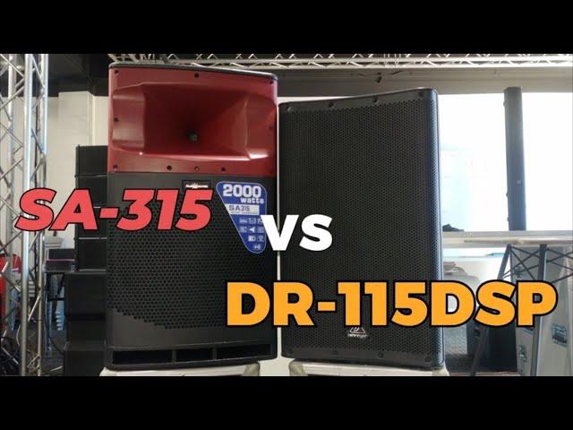 Behringer DR115DSP vs Audiocenter SA315 Audio Performance Comparison