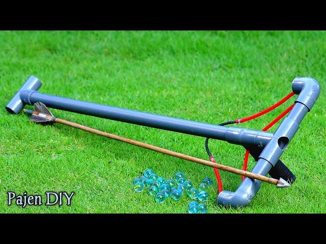 100% Accurate - How To Create A Powerful PVC Slingshot For Hunting