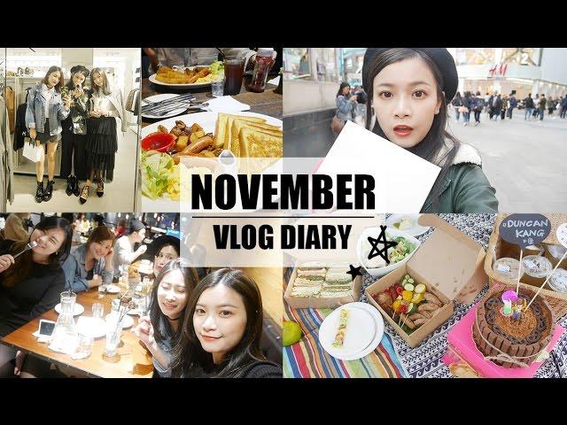 2016 NOVEMBER VLOG DIARY｜11月生活小日記｜夢露MONROE