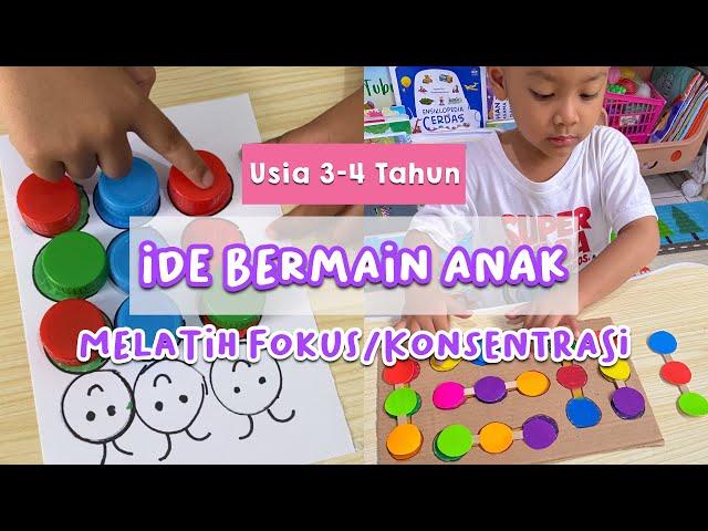 7 Ide Bermain Anak Usia 3 Tahun untuk Melatih Fokus dan Konsentrasi