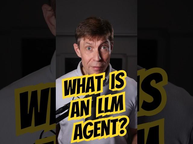 What is an LLM agent? #generativeai #llm #gpt4