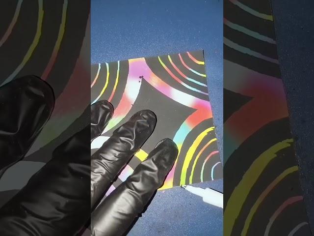 Satisfying Scratch Art  #21  #fun #youtubeshorts #art #colorful #shorts