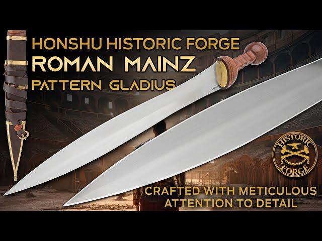 BudK: HONSHU HISTORIC FORGE ROMAN MAINZ PATTERN GLADIUS