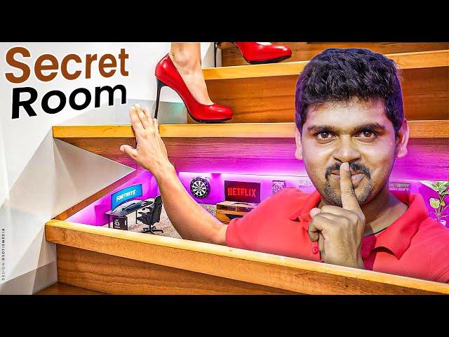 Secret Room Making Challenge [ PART-2 ] - No One Can Find it  Telugu Experiments