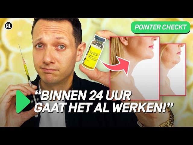 Kom je met een spuitje citroensap van je onderkin af?  | POINTER CHECKT | #42 | NPO3