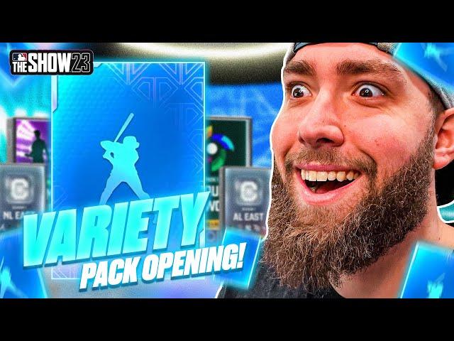 My 1st MASSIVE Variety Pack Opening In MLB The Show 23