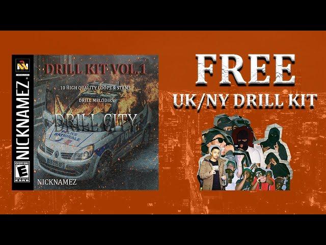 [FREE] 10 UK Drill Loops You NEED To Use!  (UK/NY Drill Loop Kit 2020) - 'DRILL CITY'