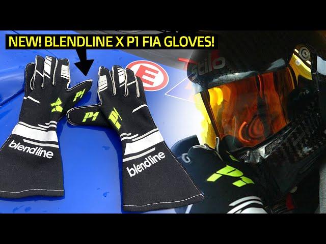 NEW Product Alert! Blendline x P1 FIA Approved Racing Gloves