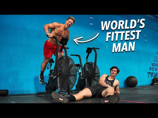 World’s Fittest Man Takes Me Through a BRUTAL Workout!