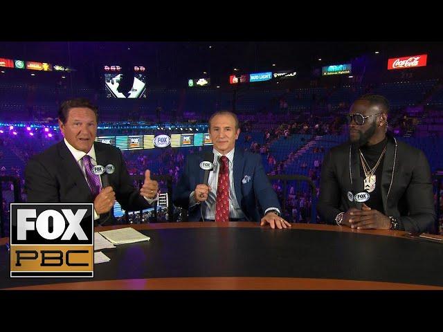 Deontay Wilder and Ray Mancini react to Manny Pacquiao's win over Keith Thurman | PBC ON FOX