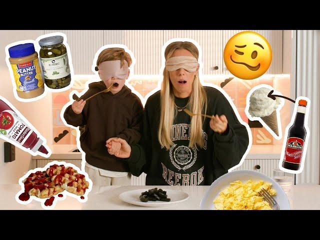 Blind Taste Test | Sarah vs. 5 year old Fox | *SHOCKED* to say the least..