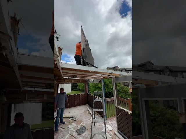  Remoción Completa de un Porche Cubierto | Paso a Paso con Frank’s Handyman Service 