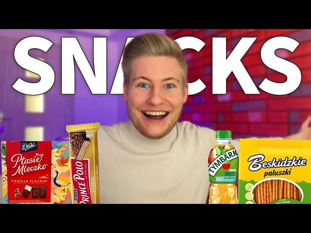 GERMAN tries the BEST POLISH SNACKS