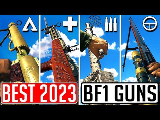 The BEST GUN In 2023 For EVERY CLASS In Battlefield 1